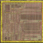 VLM5030 die, highlighted pad ring